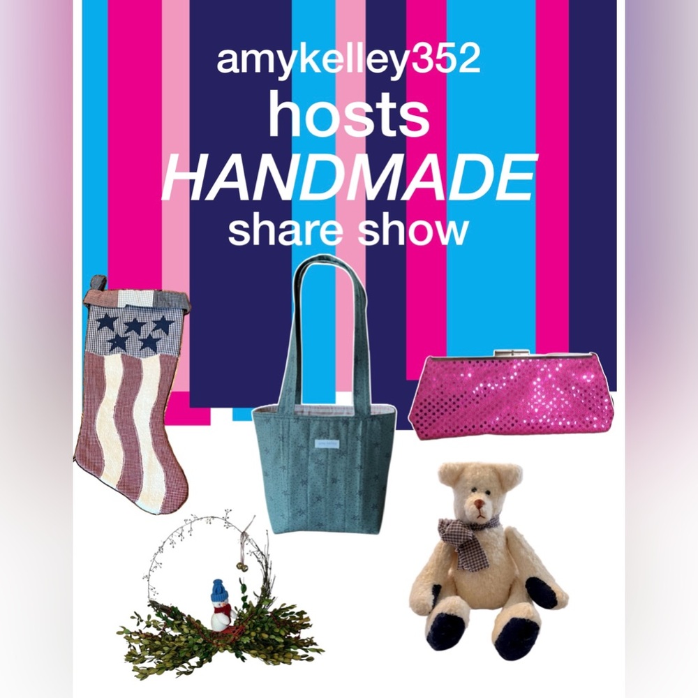 Like this listing to join in the share show for sharing your handmade treasures!